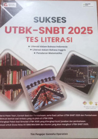 Image of SUKSES UTBK-SNBT 2025 TIM LITERASI